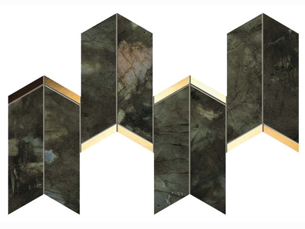 Мозаика MARVEL CHEVRON BRASIL GREEN, 17x41,4 +32111