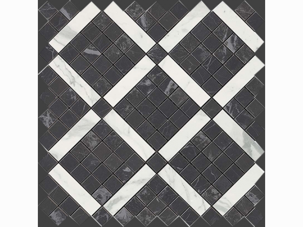 Мозаика MARVEL NOIR MIX DIAGONAL MOSAIC, 30,5x30,5 +18303