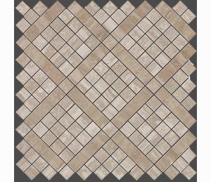 Мозаика MARVEL TRAVERTINO SILVER DIAGONAL MOSAIC, 30,5x30,5 +19710