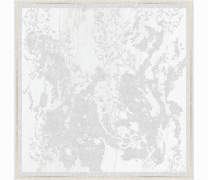 Керамогранит Brennero Venus Decor Solitaire Rosone Pav. Gold- White Lapp/Rett 60x60