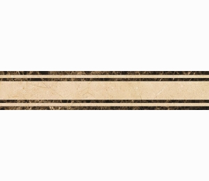 Керамическая плитка Marmocer Crema Marfil 43 Бордюр 80x15 PJD-SDPH043 (d)