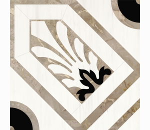 Керамическая плитка Marmocer Diana White 12 Classic Magic Tile 60x60 PJG-CLASSIC12