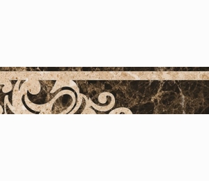 Керамическая плитка Marmocer Emperador 17 Бордюр 60x12 PJD-SDPH017 (d)