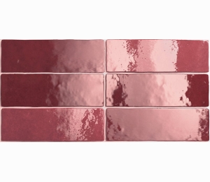 Керамическая плитка для стен EQUIPE ARTISAN Burgundy 6,5x20 см 24467