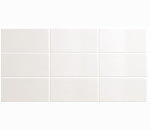 Керамическая плитка для стен EQUIPE CRACKLE White 7,5x15 см 25030