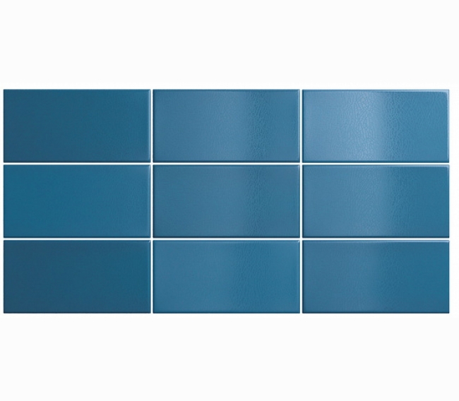 Керамическая плитка для стен EQUIPE CRACKLE Ocean Blue 7,5x15 см 25035