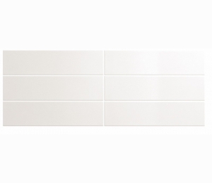 Керамическая плитка для стен EQUIPE CRACKLE White 7,5x30 см 25038