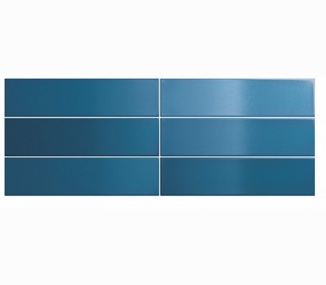 Керамическая плитка для стен EQUIPE CRACKLE Ocean Blue 7,5x30 см 25043