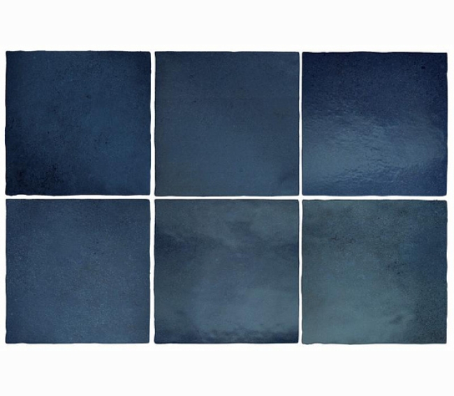 Керамическая плитка для стен EQUIPE MAGMA Sea Blue 13,2x13,2 см 24974