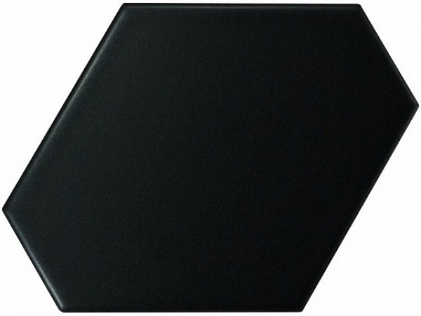 Керамическая плитка для стен EQUIPE SCALE Benzene Black Matt 10,8x12,4 см 23832