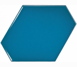 Керамическая плитка для стен EQUIPE SCALE Benzene Electric Blue 10,8x12,4 см 23834