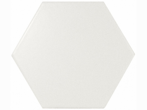 Керамическая плитка для стен EQUIPE SCALE Hexagon White Matt 10,7x12,4 см 21767