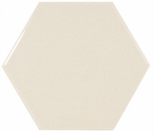 Керамическая плитка для стен EQUIPE SCALE Hexagon Cream 10,7x12,4 см 21914