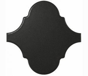 Керамическая плитка для стен EQUIPE SCALE Black Matt Alhambra 12x12 см 21934