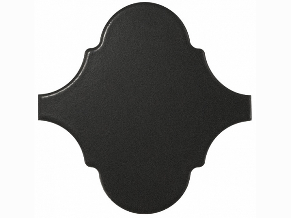 Керамическая плитка для стен EQUIPE SCALE Black Matt Alhambra 12x12 см 21934