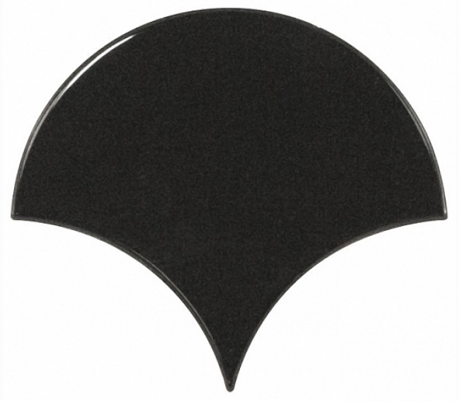 Керамическая плитка для стен EQUIPE SCALE Black Fan 10,6x12 см 21967