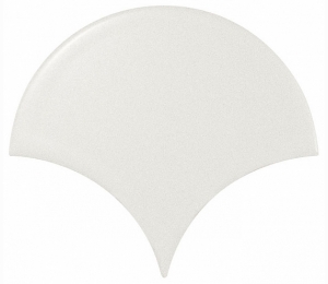 Керамическая плитка для стен EQUIPE SCALE White Matt Fan 10,6x12 см 21977