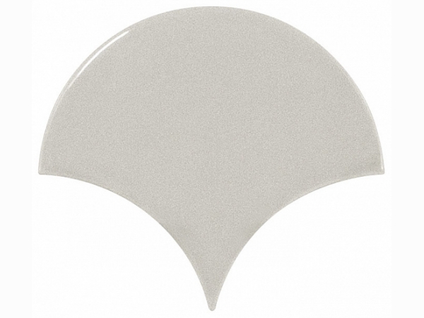 Керамическая плитка для стен EQUIPE SCALE Light Grey Fan 10,6x12 см 21978