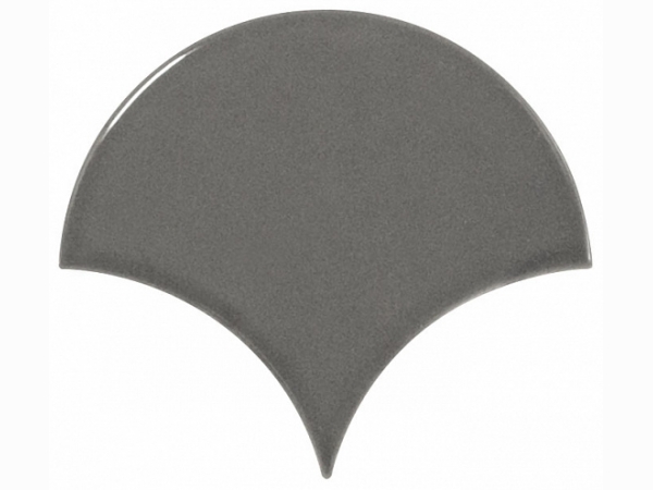 Керамическая плитка для стен EQUIPE SCALE Dark Grey Fan 10,6x12 см 21979