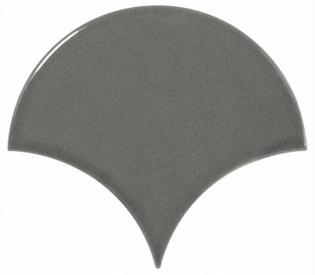 Керамическая плитка для стен EQUIPE SCALE Dark Grey Fan 10,6x12 см 21979
