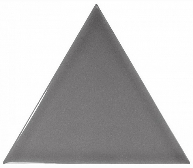 Керамическая плитка для стен EQUIPE SCALE Triangolo Dark Grey 10,8x12,4 см 23817