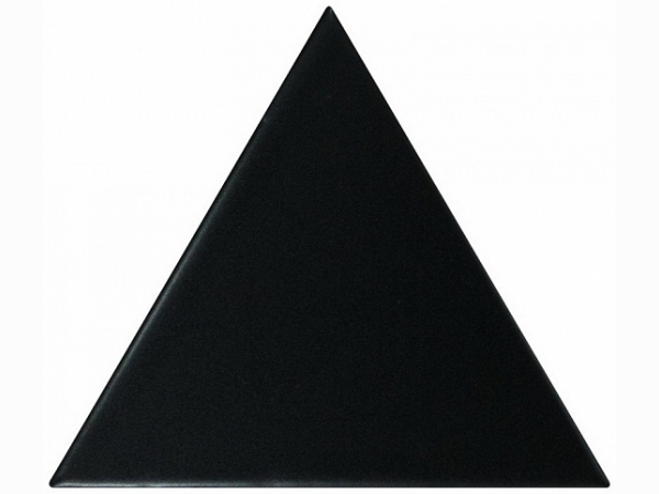 Керамическая плитка для стен EQUIPE SCALE Triangolo Black Matt 10,8x12,4 см 23820