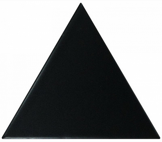 Керамическая плитка для стен EQUIPE SCALE Triangolo Black Matt 10,8x12,4 см 23820