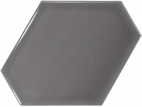  Керамическая плитка для стен EQUIPE SCALE Benzene Dark Grey 10,8x12,4 см 23829
