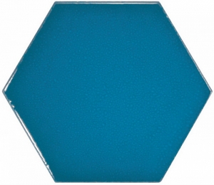 Керамическая плитка для стен EQUIPE SCALE Hexagon Electric Blue 10,7x12,4 см 23836