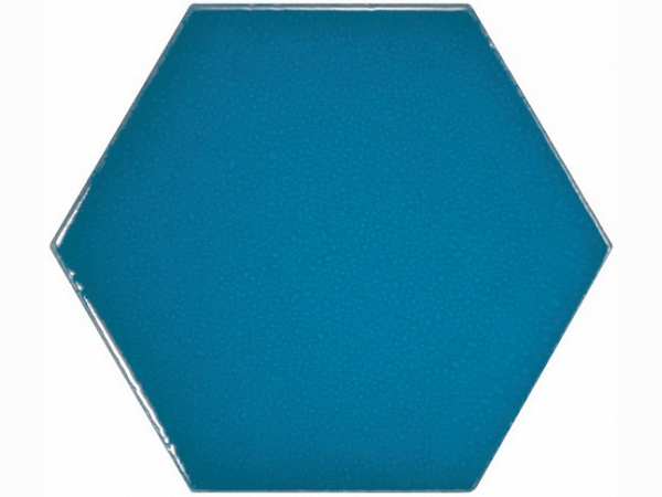 Керамическая плитка для стен EQUIPE SCALE Hexagon Electric Blue 10,7x12,4 см 23836