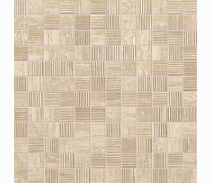 Мозаика FAP CERAMICHE ROMA Travertino Mosaico fLTG 30,5x30,5 см