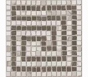 Декоративные элементы FAP CERAMICHE ROMA Ang. Greca Statuario Grafite Mos. Lux fMAQ 20x20 см