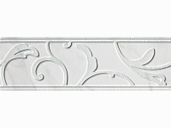 Декоративный элемент FAP CERAMICHE ROMA Classic Statuario Listello fLT1 8x25 см