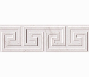 Декоративный элемент FAP CERAMICHE ROMA Greca Calacatta Listello fLT2 8x25 см