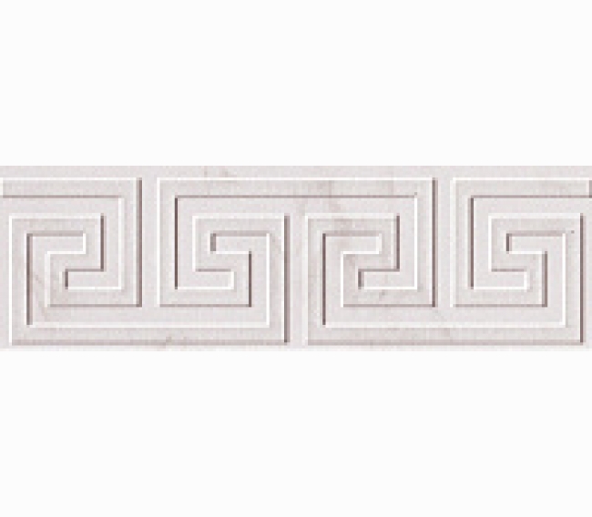 Декоративный элемент FAP CERAMICHE ROMA Greca Calacatta Listello fLT2 8x25 см