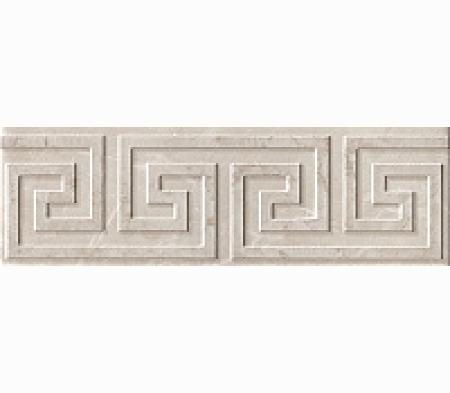Декоративный элемент FAP CERAMICHE ROMA Greca Pietra Listello fLT5 8x25 см