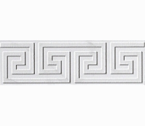 Декоративный элемент FAP CERAMICHE ROMA Greca Statuario Listello fLT6 8x25 см