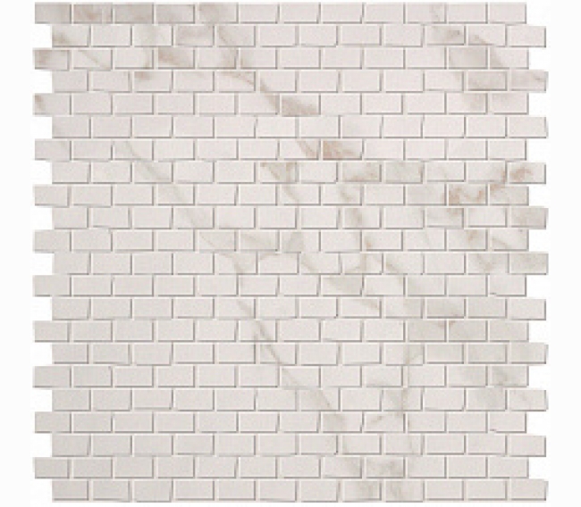 Мозаика FAP CERAMICHE ROMA Calacatta Brick Mosaico fMAB 30x30 см