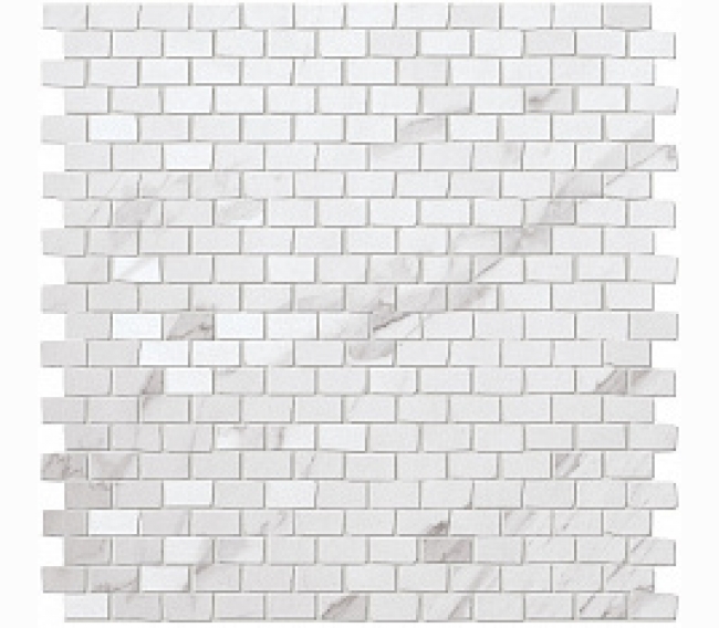 Мозаика FAP CERAMICHE ROMA Statuario Brick Mosaico fMAF 30x30 см