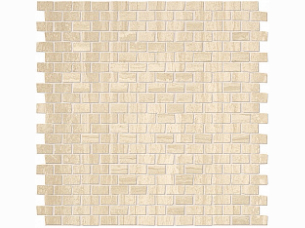 Мозаика FAP CERAMICHE ROMA Travertino Brick Mosaico fMAG 30x30 см