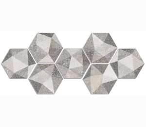 Керамическая плитка Vives Hexagono Luton Multicolor 23x26,6