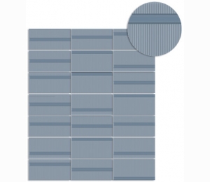 Керамическая плитка Vives Ceramica Pincio Azul 10x20