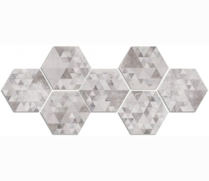 Керамическая плитка Laverton Hexagono Benenden Sombra 23x26,6