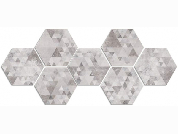 Керамическая плитка Laverton Hexagono Benenden Sombra 23x26,6
