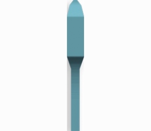 Керамическая плитка Vives Ceramica Mugat - Rivoli Angulo Zocalo Rivoli Celeste 15x1,5 
