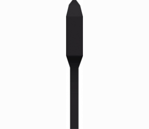 Керамическая плитка Vives Ceramica Mugat - Rivoli Angulo Zocalo Rivoli Negro 15x1,5