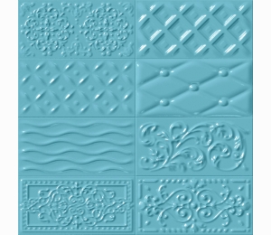 Керамическая плитка Vives Ceramica Mugat - Rivoli  Raspail Celeste 10x20 