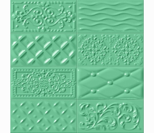 Керамическая плитка Vives Ceramica Mugat - Rivoli Raspail Oliva 10x20