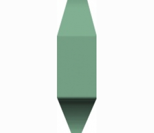 Керамическая плитка Vives Ceramica Mugat - Rivoli Angulo Remate Rivoli Oliva 5x1,5