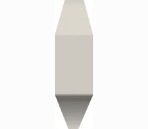 Керамическая плитка Vives Ceramica Mugat - Rivoli Angulo Remate Rivoli Vainilla 5x1,5 